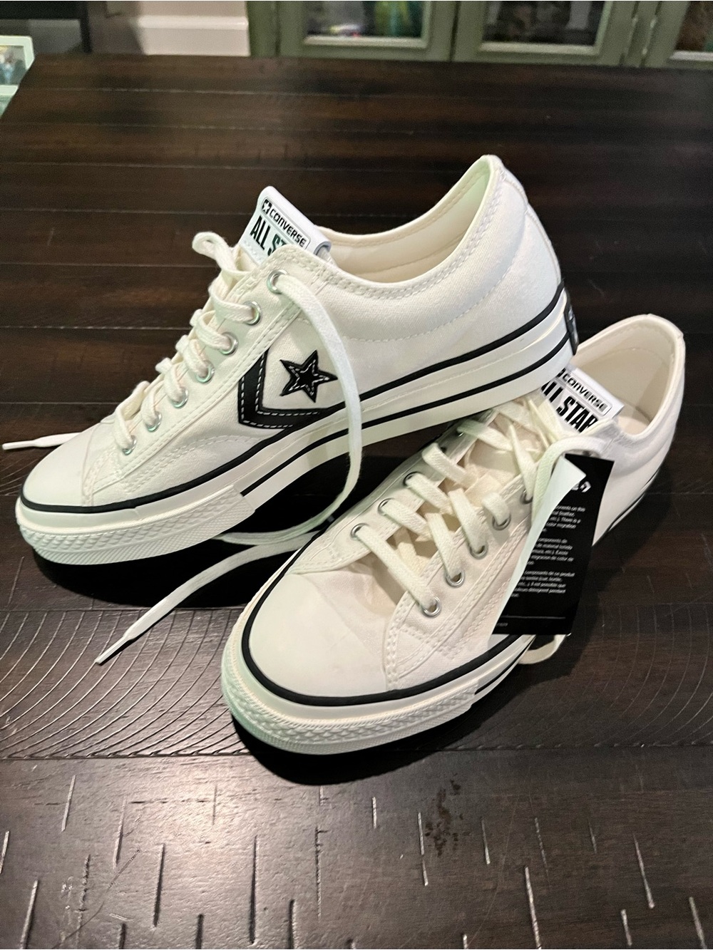 Converse Low Top One Star player 76 Sneakers Black Star Men’s 8.5 Women’s 10 new